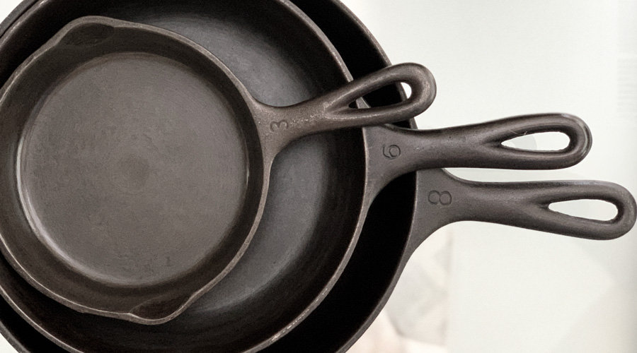 How to Make a Modern Cast-Iron Pan Smooth Like Antique Cookware